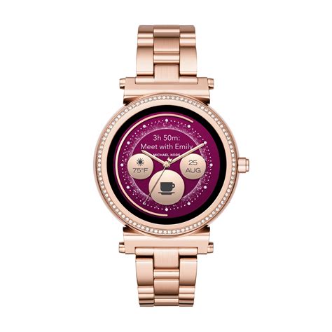 michael kors access ladies sofie smartwatch mkt5030|Michael Kors Access Women's Sofie Rose Gold.